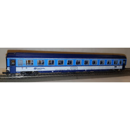 ROCO set of 2 EUROFIMA ČD 4-axle cars, "Najmrd" paint scheme, 2nd class, Bmz, 6th series, H0