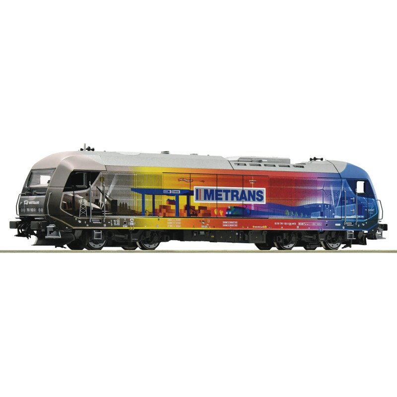 ROCO motor locomotive 761.102 "Herkules" METRANS SK, 6th edition, digital + sound   H0