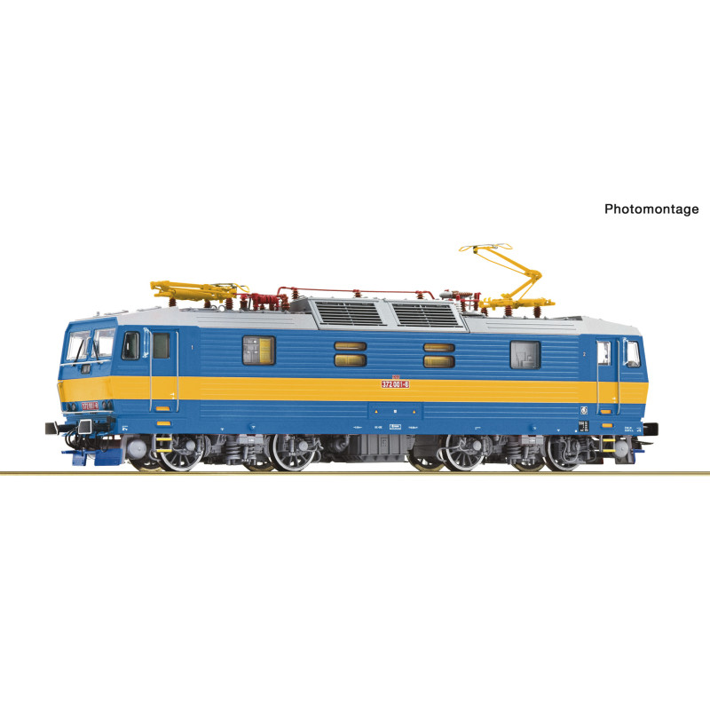 ROCO electric dual-system locomotive 372.001 ČSD "Bastard" (prototype), 4th edition, analog, digital + sound  H0