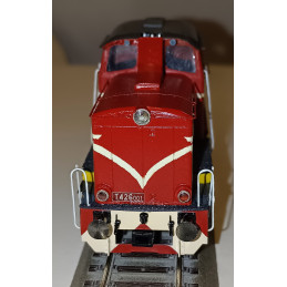 PRAGOMODEL Mot. ozubnicová lok. T426.001 ČSD šedá střecha, bez koncových světel, 3.ep., analog H0