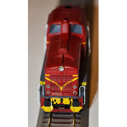 PRAGOMODEL Motorized rack locomotive T426.001 ČSD red roof, end lights 4th edition, analog H0