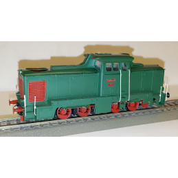 PRAGOMODEL  Mot. ozubnicová lok. T426.001 ČSD, provizorní zelený nátěr, bez koncových světel,  3.ep., analog H0