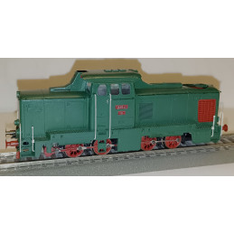 PRAGOMODEL  Motorized rack locomotive T426.001 ČSD, temporary green paint, without tail lights,  3rd edition, analog H0