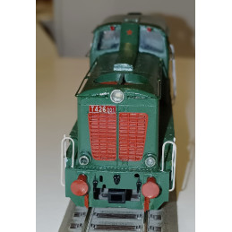 PRAGOMODEL  Motorized rack locomotive T426.001 ČSD, temporary green paint, without tail lights,  3rd edition, analog H0