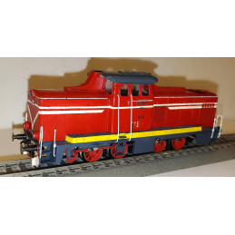 PRAGOMODEL  2085.01 ÖBB motorized rack locomotive, gray roof, without tail lights,  3rd edition, analog H0