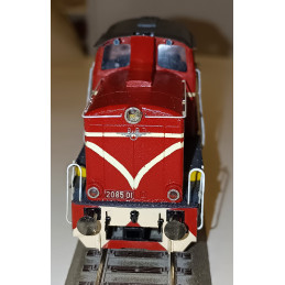 PRAGOMODEL  Motorová ozubnicová lokomotiva 2085.01 ÖBB šedá střecha, bez koncových světel,  3.ep., analog H0