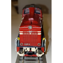 PRAGOMODEL  2085.01 ÖBB motorized rack locomotive, gray roof, without tail lights,  3rd edition, analog H0