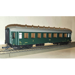 ROCO set of 3 pieces: 4-axle ABa (1st and 2nd class), Ba (2nd class) passenger cars and WR ČSD dining car, 3rd edition. H0