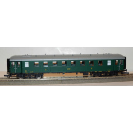 ROCO set of 2 x 4-axle passenger cars (Eilzugwagen type) ABa (1st and 2nd class), Ba (2nd class) ČSD, 3rd edition H0