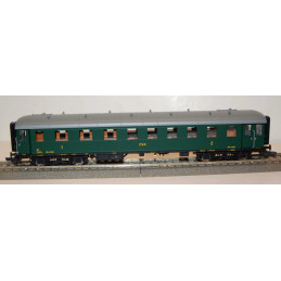 ROCO set 2 ks 4nápr. kořistních osobních vozů (typ Eilzugwagen) ABa (1. a 2.tř.), Ba (2.tř) ČSD, 3.ep. H0