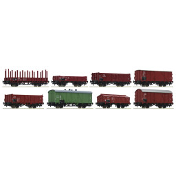 ROCO set of 8 ČSD freight...