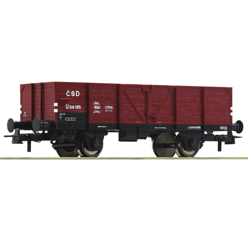 ROCO 2-axle open high-sided ČSD wagon, 3rd series  H0