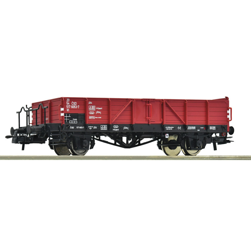 ROCO 2-axle open wagon Vt ČSD, 4th series  H0