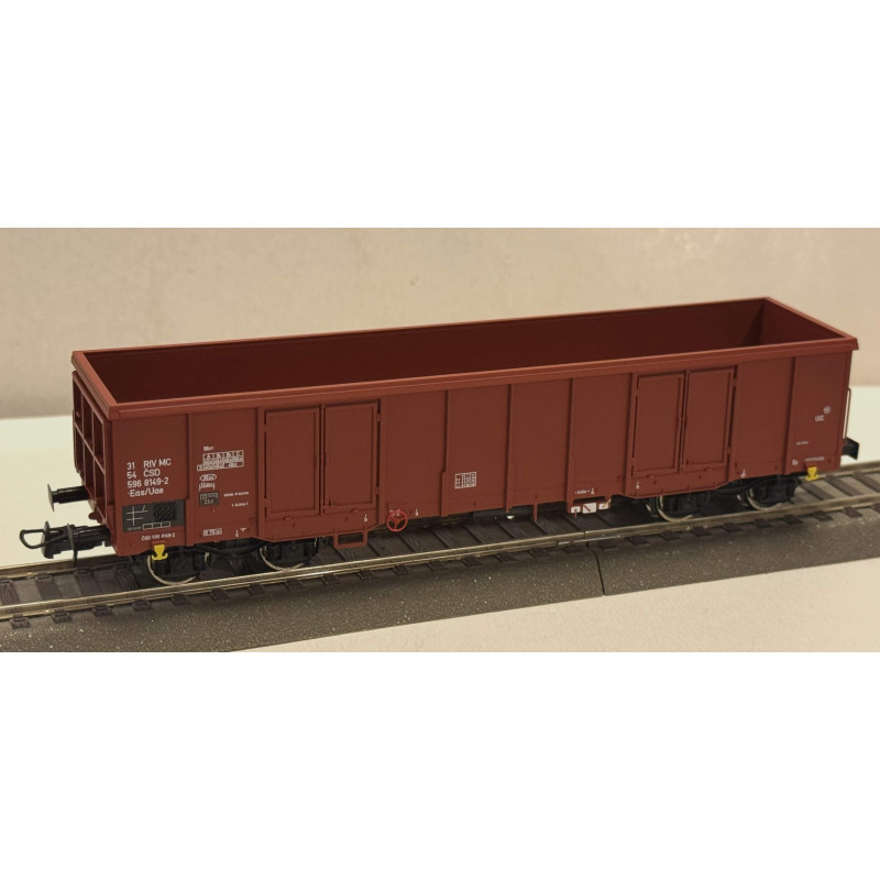 ROCO 4-axle open high-sided Eas ČSD wagon, 4th edition, H0