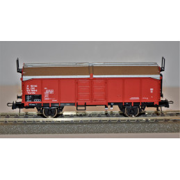 ROCO set of 2 Utz ČSD covered wagons, 4th series, H0