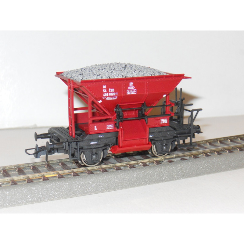 ROCO 2-axle dump car St ČSD "Talbot", 4th edition, H0