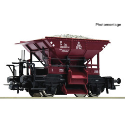 ROCO 2-axle dump car St ČSD "Talbot", 4th edition, H0