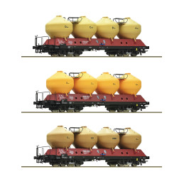 ROCO set of 3 pcs 4-axle...