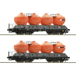 ROCO set of 2 x 4-axle Uacs...