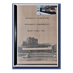 Dvojkové Zamračené - motorové lokomotivy řady T478.2/ 752 (P.Boris Korbel)