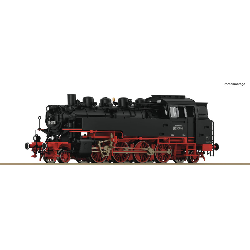 ROCO steam locomotive BR 86.1435-6 DR, analog TT