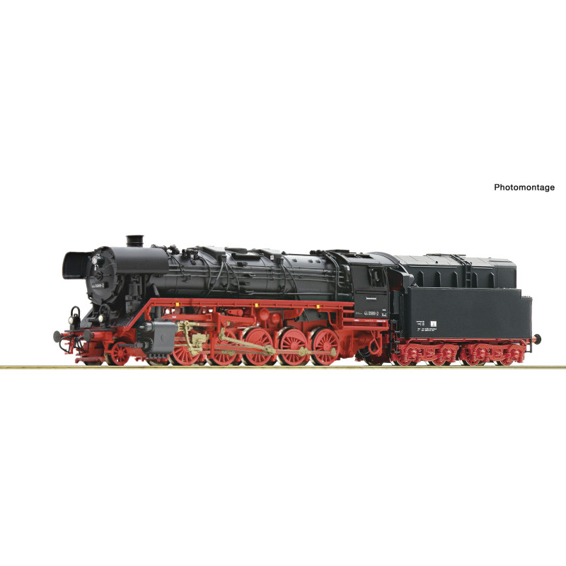 ROCO steam locomotive BR 44.0989 DR, 4th edition, digital + sound  TT