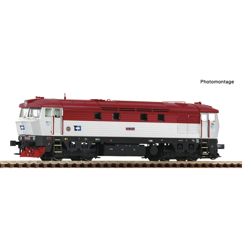 ROCO motorová lokomotiva 751.176-9 ČDC "Bardotka, Zamračená", 5.ep., digitál + zvuk   TT
