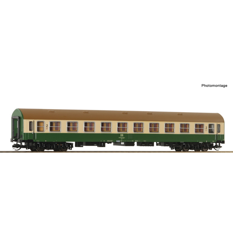 ROCO  4-axle passenger compartment car type Y/B-70 Bme 2nd class DR (1st operating number), 4th series  TT