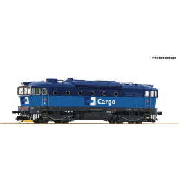 ROCO diesel locomotive 750.330-3 ČDC "Brejlovec," 6th edition, digital + sound   TT