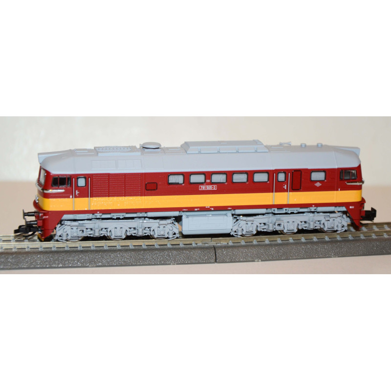 ROCO motorová lokomotiva  781.505-3 ČSD "Sergej", 4.ep., digitál + zvuk    TT