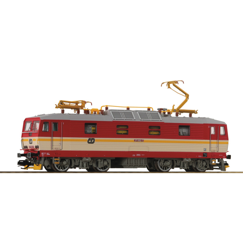 ROCO electric dual-system locomotive 371.002-7 ČD "Bastard", 5th edition, digital + sound   TT