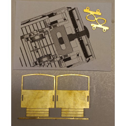 Jindra 2nápr. úzkorozchodný osobní vůz BC/u 351 GYOR 1912  H0/e