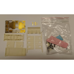 Jindra 2-axle narrow-gauge passenger car Ci/u 351 ČSD 3rd class, 2 - 3rd ep. H0/e