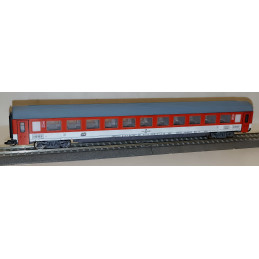 TT MODELL  7680, 7681 set of EC/IC express cars: 1x Ampz 1st class and 2x Bmz ČD 2nd class, two different operating numbers, 5th