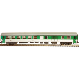 TT MODELL   7684 Rychlíkový vůz Bdbmsee ČD 2.tř. se služebním oddílem, 5.ep.  TT