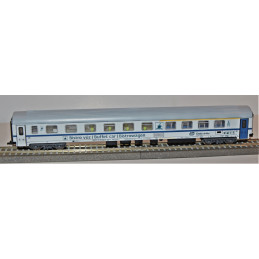 TT MODEL  4-axle bistro car with 1st class compartment ARmpee ČD, 6th series  TT