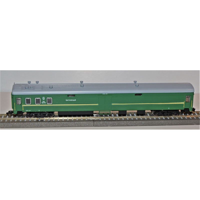 TT MODEL  4-axle baggage car of the Soviet Railways (SŽD), 4th series  TT