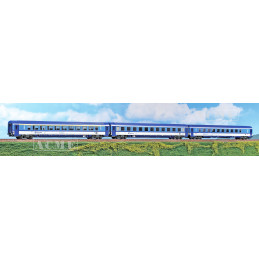 A.C.M.E. 55317 set č.1 EC 378/379 “Berliner” (Praha hl.n. - Hamburg Altona), 6.ep.  H0