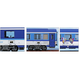 A.C.M.E. 55318 set č.3 EC 378/379 “Berliner” (Praha hl.n. - Hamburg Altona), 6.ep. H0