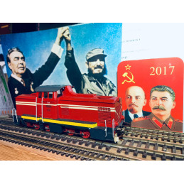 PRAGOMODEL Motorized rack locomotive T426.001 ČSD gray roof, without tail lights, 3rd edition, analog H0