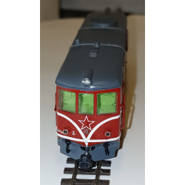 PRAGOMODEL T47.006 ČSD narrow-gauge locomotive, J.Hradec depot, 9 mm gauge (HOe scale), analog H0/e