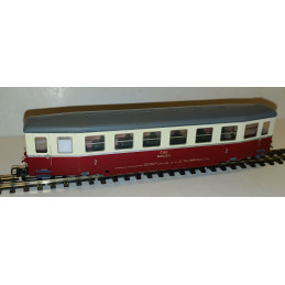 PRAGOMODEL Balm/ú ČSD narrow gauge trailer car, gauge 9 mm (H0e scale), 4th series - 1980s H0/e