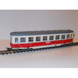 PRAGOMODEL Balm/JHMD narrow gauge trailer car, 9 mm gauge (H0e scale), 5th - 6th ep  H0/e