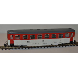 PRAGOMODEL  ČD Btu narrow-gauge trailer car, car no.: 659, gauge 9 mm (H0e scale),  5th - 6th ep. H0/e