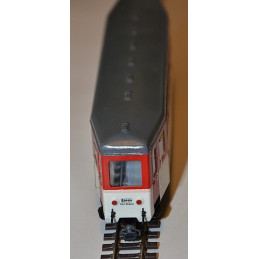 PRAGOMODEL  ČD Btu narrow-gauge trailer car, car no.: 659, gauge 9 mm (H0e scale),  5th - 6th ep. H0/e