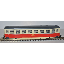 PRAGOMODEL  Balm/ú ČSD narrow gauge connecting car, gauge 9 mm (scale H0e), 3rd-4th ep  H0/e