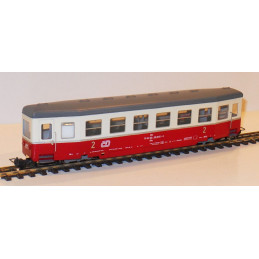 PRAGOMODEL  Btu ČD narrow-gauge trailer car,  gauge 9 mm (H0e scale), 5th edition H0/e