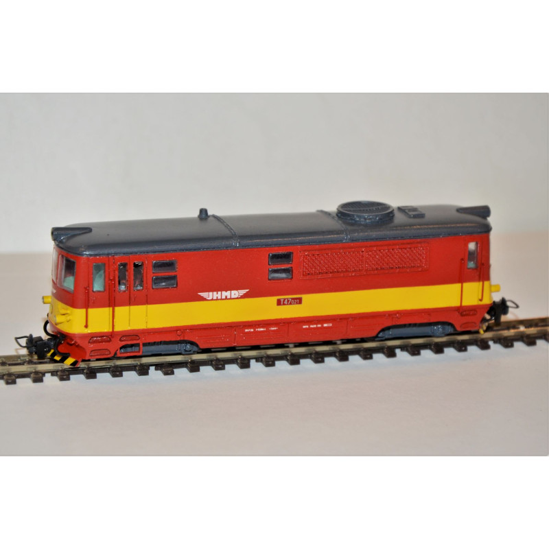 PRAGOMODEL  T47.921 JHMD narrow-gauge locomotive,  gauge 9 mm (HOe scale), 5th-6th edition, analog  H0/e