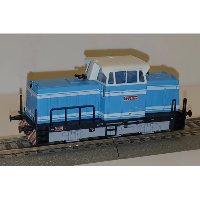 Lokomotiva T334.0782, modrá, nový pohon, digitál + zvuk H0