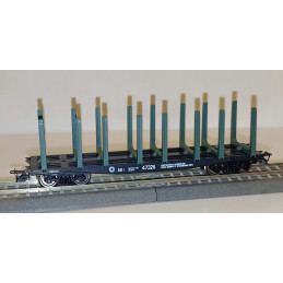 PERESVET  4-axle timber...